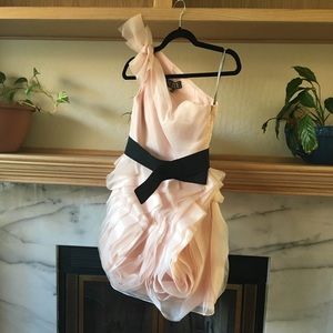 Vera Wang bridal / cocktail dress with belt